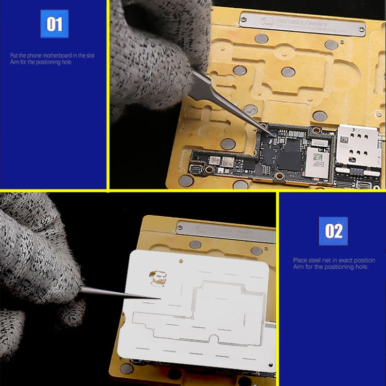 MECHANIC MR3 3合1中層種植錫平台 適用於 iPhone X/XS/XS Max