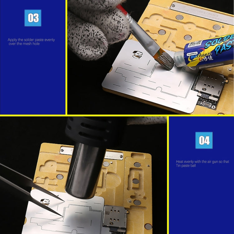 MECHANIC MR3 3合1中層種植錫平台 適用於 iPhone X/XS/XS Max