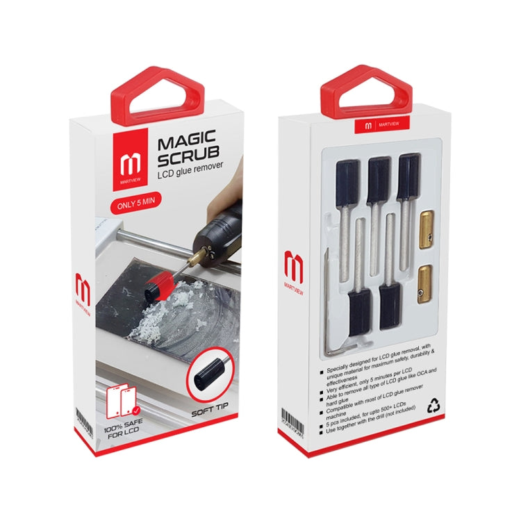 Martview Magic磨砂液晶除膠頭