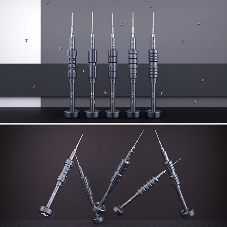 QIANLI 5合1  多功能2D手雷紋磁性螺絲刀套裝, 2D