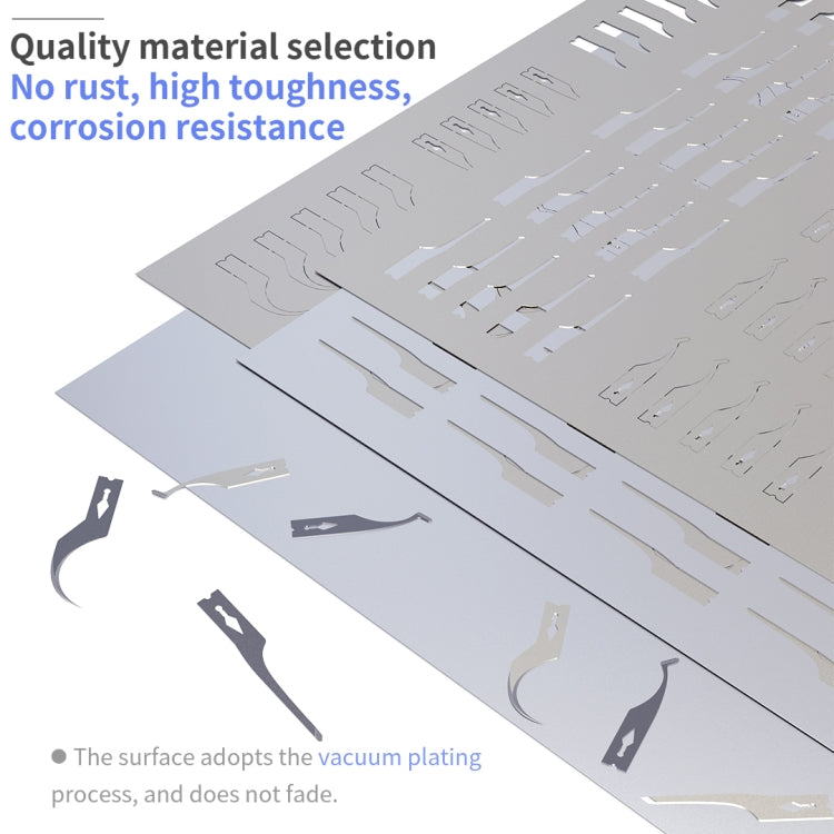 18 Kinds  3合1CPU IC膠水去除手工刀，馬赫：3.0, MA:3.0