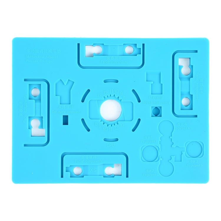 13 X 10cm 多功能植錫耐高溫隔熱維修硅膠墊