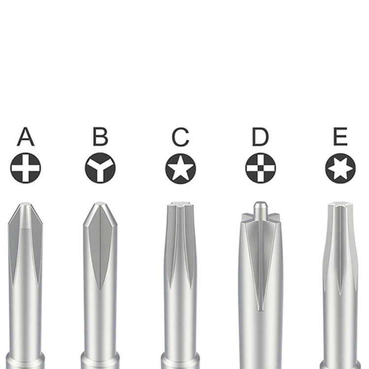 Qianli iFlying 5 合 1 飛天鋁柄防滑螺絲刀