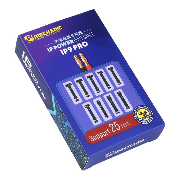 Mechanic iP9 PRO 電源啟動電池測試線，適用於 iPhone 5-12 Pro Max / iPad Mini