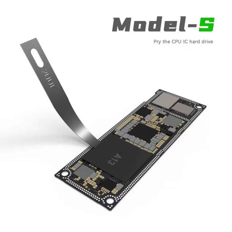2UUL 5 合 1 PCB 清潔多功能主板 BGA 芯片膠清潔刮刀撬刀