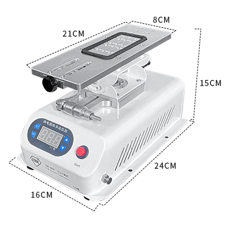 TBK 988C LCD旋轉分離器中框拆卸器