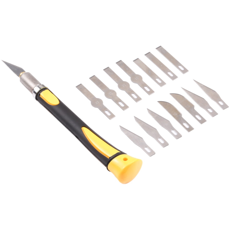 WLXY-9304 15合1防滑手柄雕刻刀