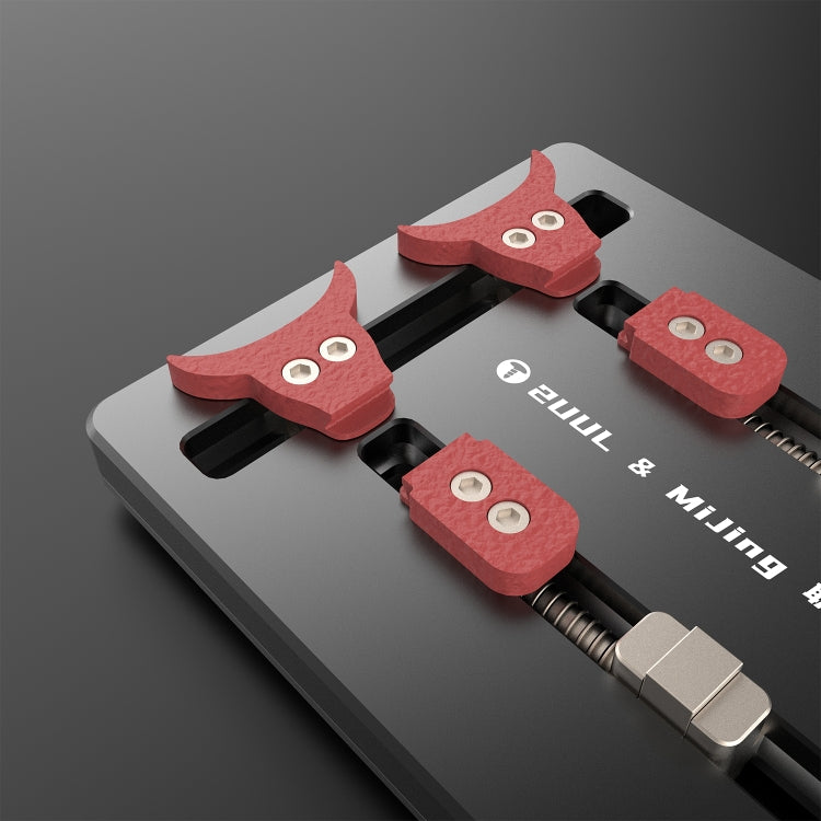 2UUL & MiJing OX JIG 通用夾具耐高溫手機主板PCB板維修支架工具