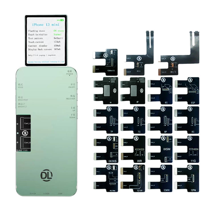 DL DL400 原裝色彩恢復觸控測試修復工具 適用於iPhone 6-13 mini