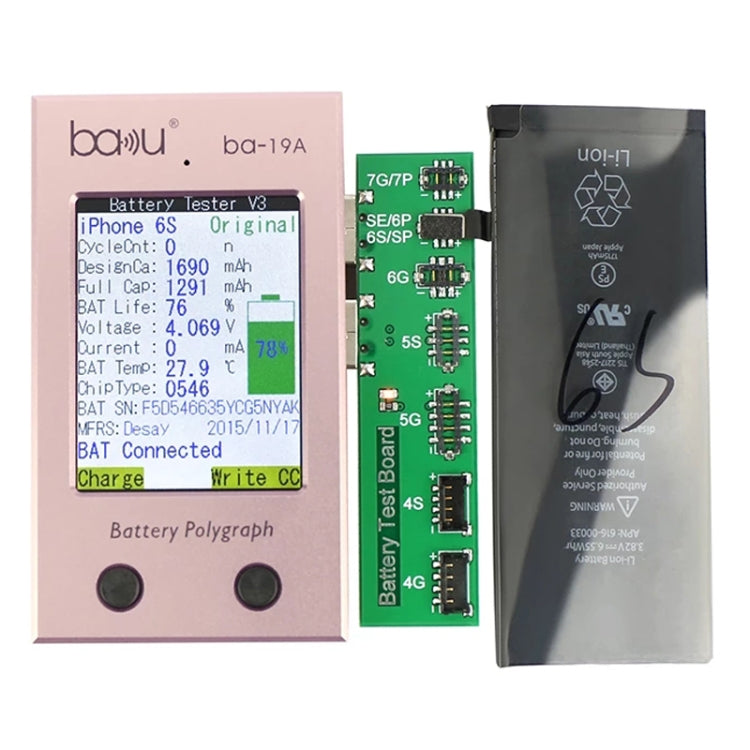 BAKU BA-19B 電池掃描儀適用於iPhone系列電池