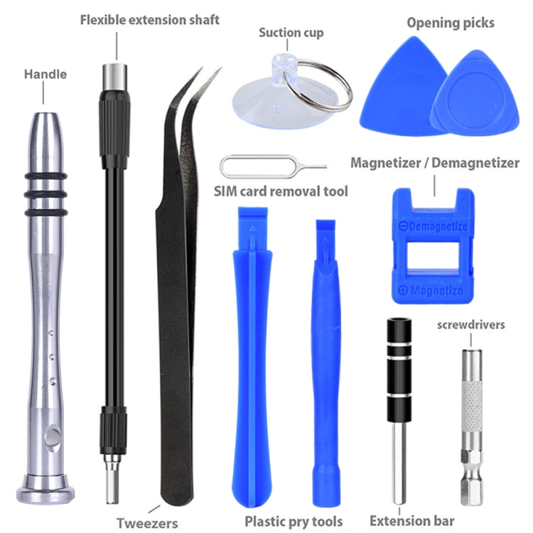 115合1 金屬手柄螺絲刀維修工具套件