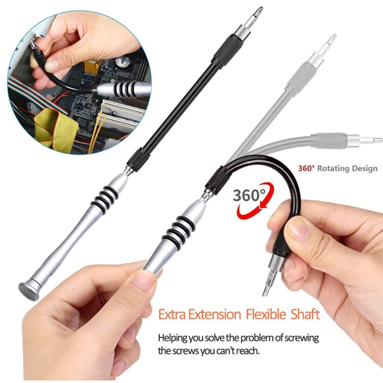 115合1 金屬手柄螺絲刀維修工具套件