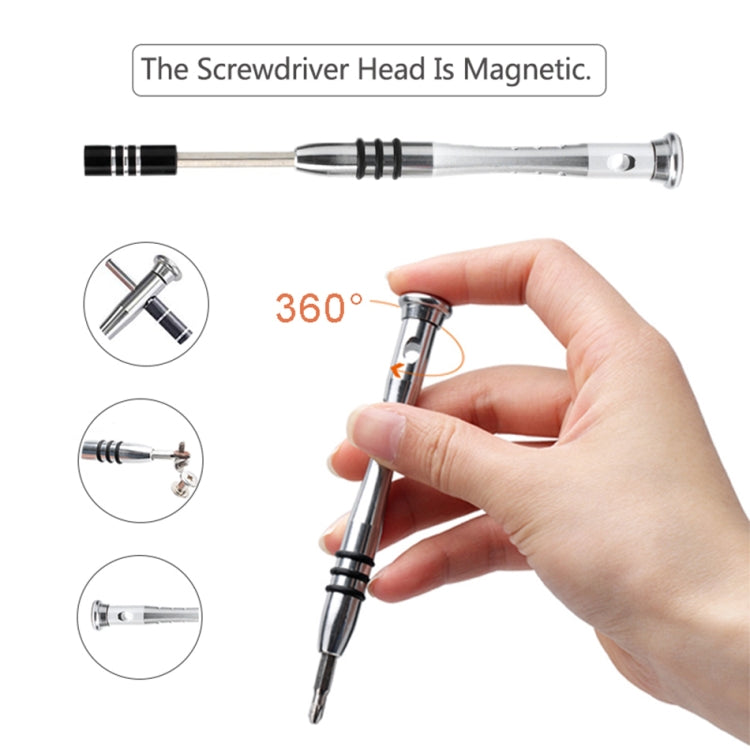 115合1 金屬手柄螺絲刀維修工具套件