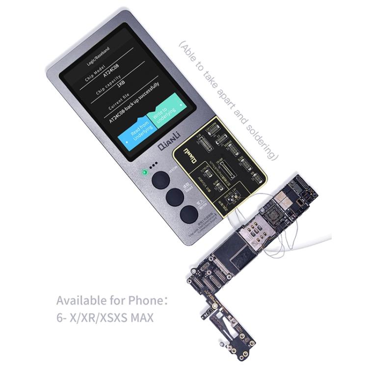 For iPhone 6 - 14 Pro Max 5 in 1 Qianli iCopy Plus 2.2 Repair Detection Programmer Set