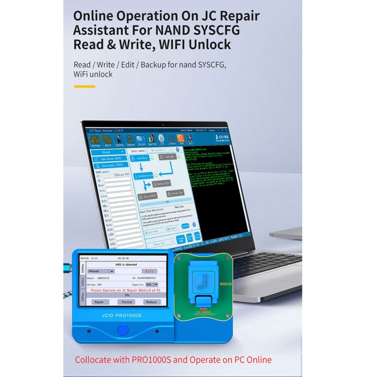 JC BGA110 Nand 模塊 適用於 iPhone 8 ~ 11 Pro Max