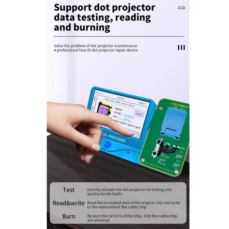 JC F2 第二代點矩陣模塊測試 適用於iPhone X~12系列