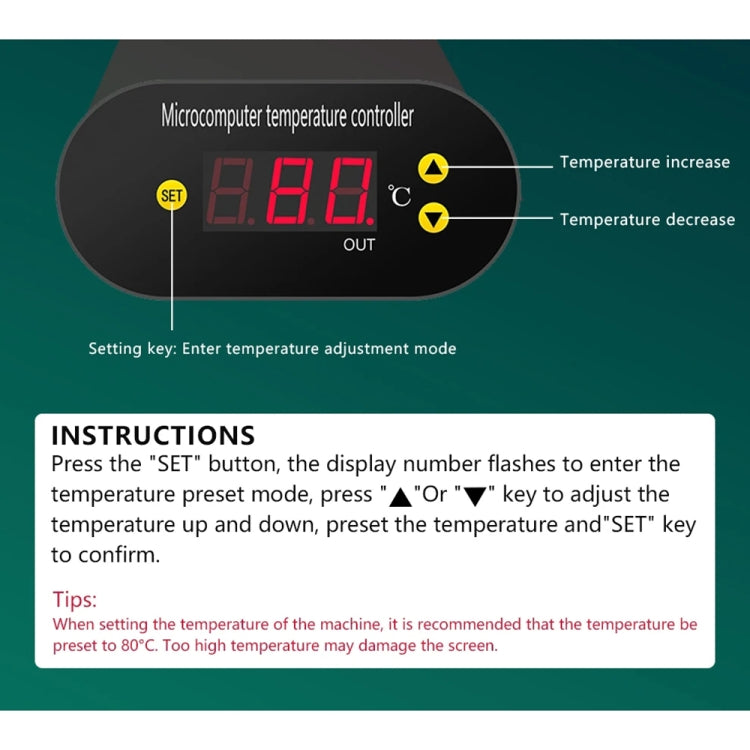BST-B-856A AC220V電動真空液晶屏幕分離器，歐規