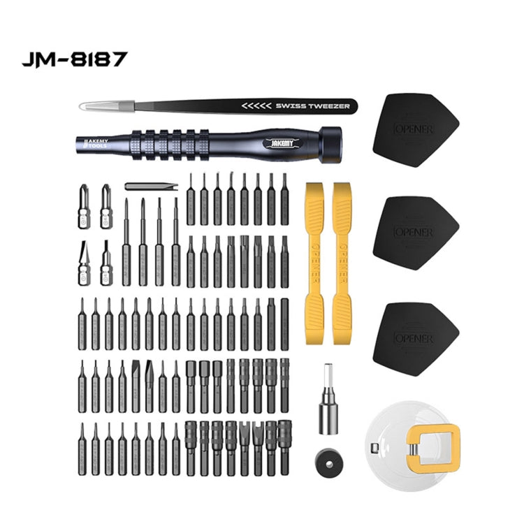 JAKEMY JM-8187 83合1磁性螺絲刀套裝