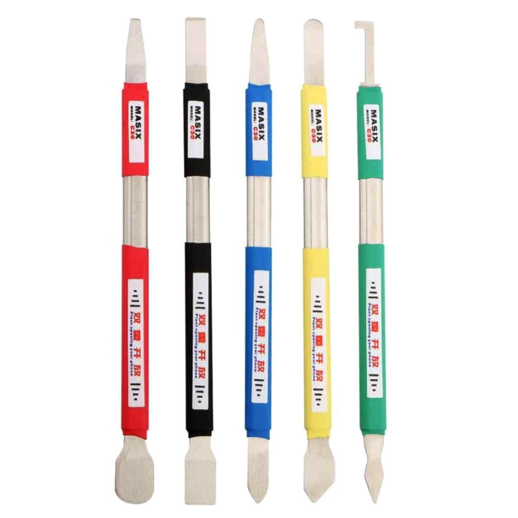 Masix C30 5合1不銹鋼雙頭手機開口撬片工具套件