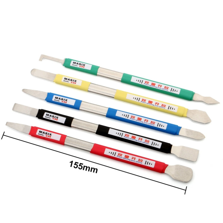 Masix C30 5合1不銹鋼雙頭手機開口撬片工具套件