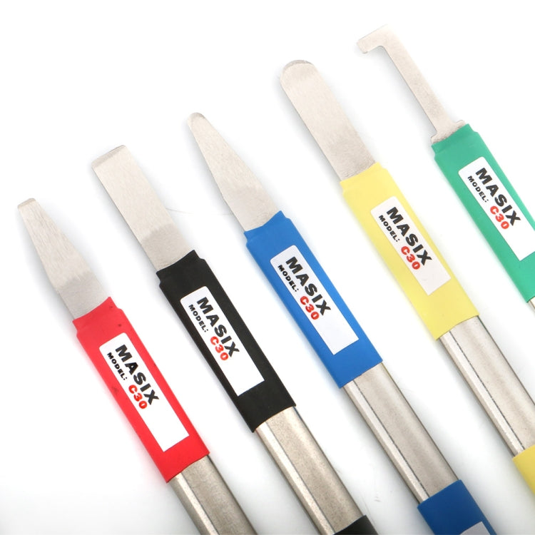 Masix C30 5合1不銹鋼雙頭手機開口撬片工具套件