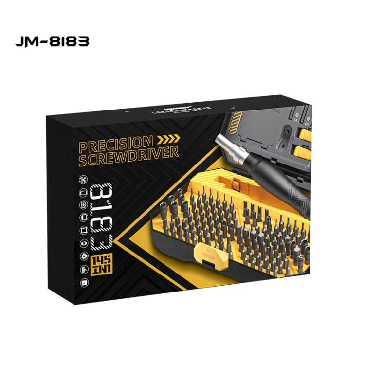 JAKEMY JM-8183 145 合 1 手動多功能工具螺絲刀套裝