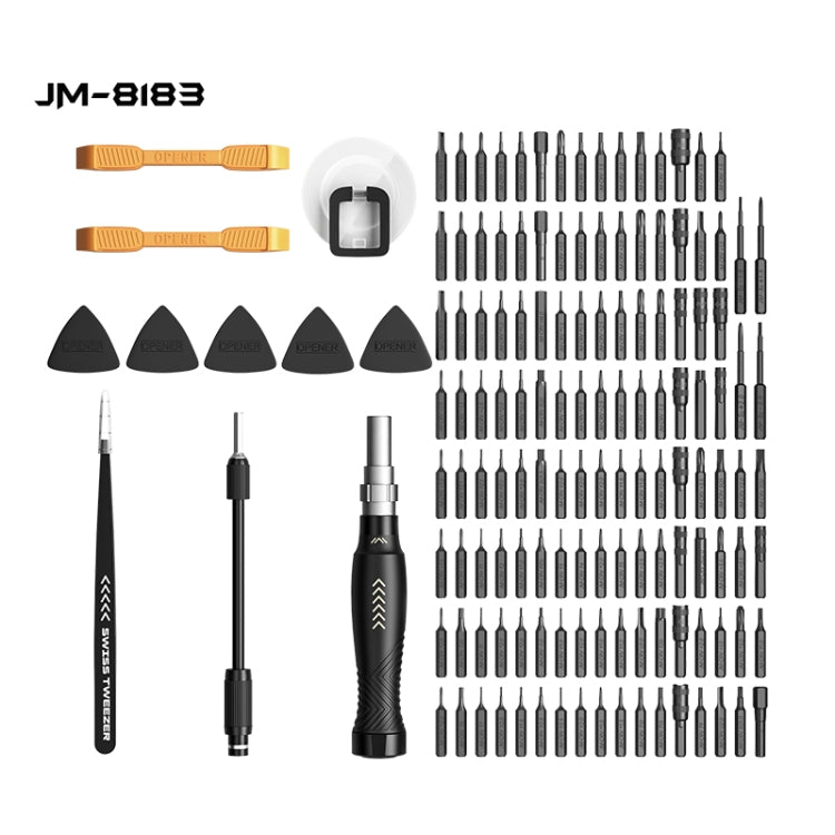 JAKEMY JM-8183 145 合 1 手動多功能工具螺絲刀套裝