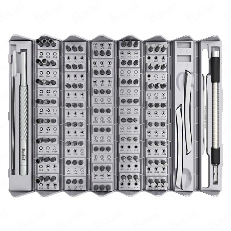 Kaisi K-8128 128合1 精密磁性螺絲刀套裝