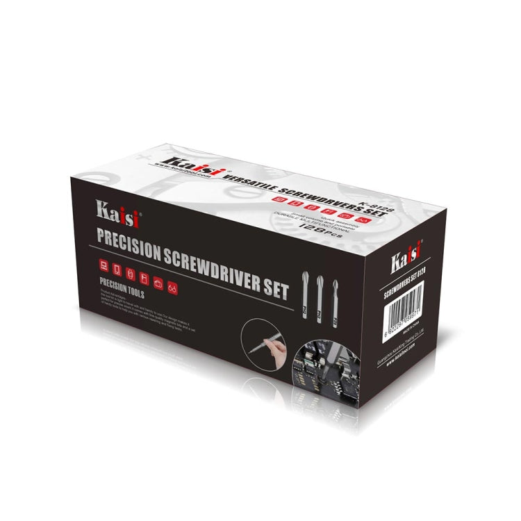 Kaisi K-8128 128合1 精密磁性螺絲刀套裝
