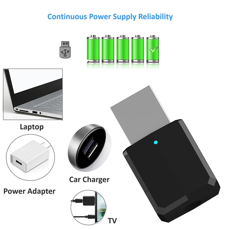 5.0藍牙音頻接收器 usb藍牙適配器 藍牙發射器 支持win8/10
