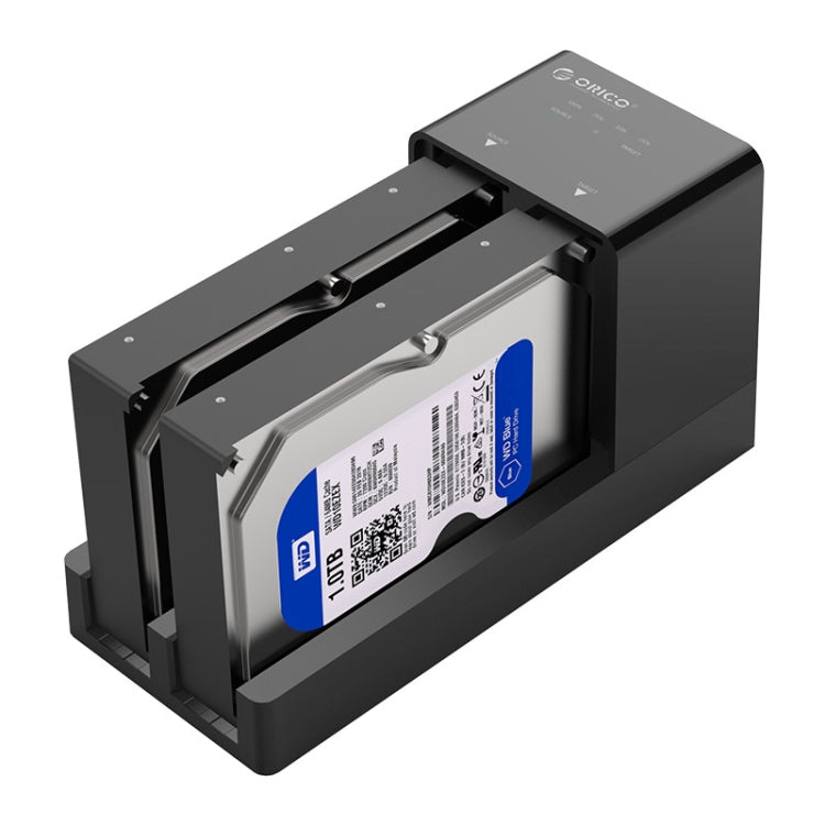 ORICO 6528US3-C  2.5英寸/3.5英寸雙盤位USB3.0硬盤通用拷貝機