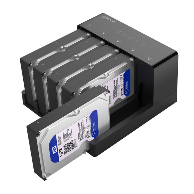 ORICO 6558US3-C 2.5英寸/3.5英寸五盤位USB3.0硬盤通用拷貝機