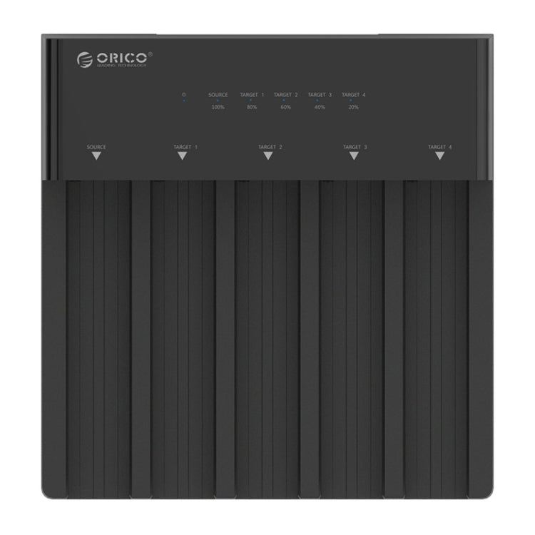 ORICO 6558US3-C 2.5英寸/3.5英寸五盤位USB3.0硬盤通用拷貝機