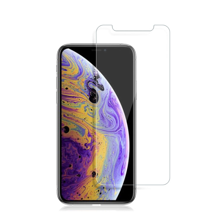 10pcs mocolo iPhone XS / X 0.33mm 9H 2.5D鋼化玻璃保護膜 (透明無色)