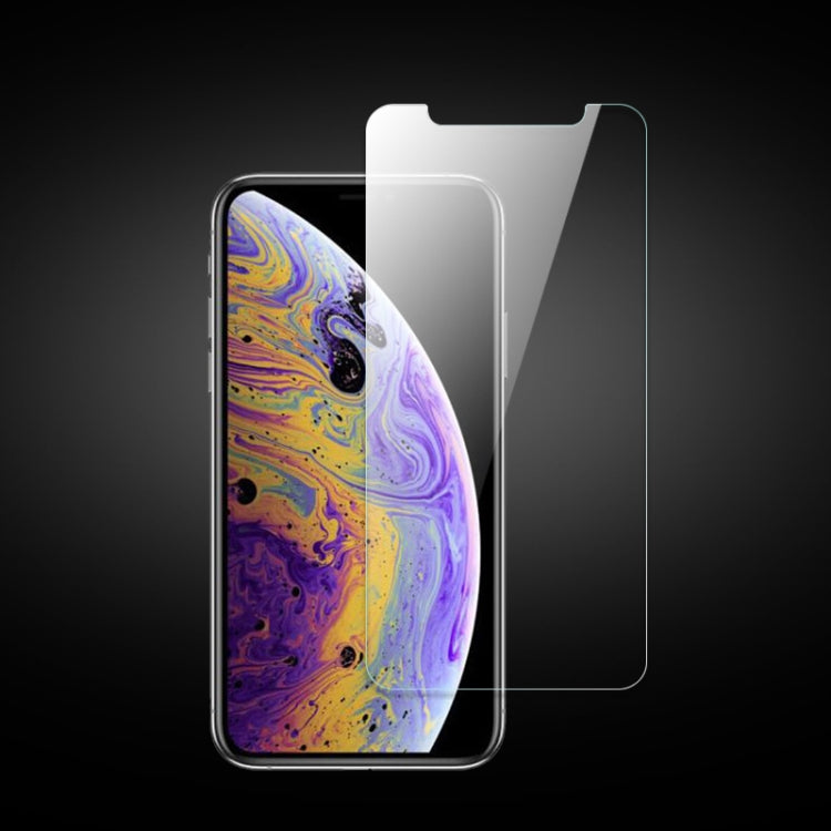 10pcs mocolo iPhone XS / X 0.33mm 9H 2.5D鋼化玻璃保護膜 (透明無色)