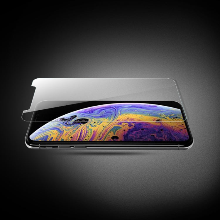 10pcs mocolo iPhone XS / X 0.33mm 9H 2.5D鋼化玻璃保護膜 (透明無色)