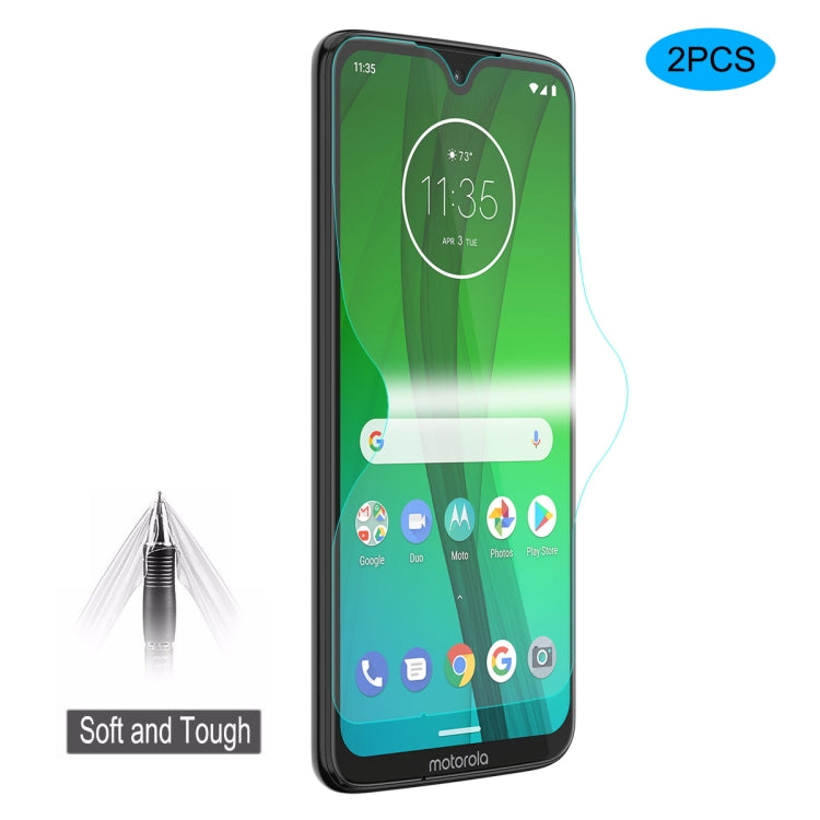 2片裝 草帽王子 摩托羅拉Moto G7 / G7 Plus 3D全屏保護軟膜 水凝膜