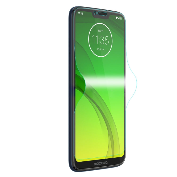 草帽王子 摩托羅拉Moto G7 Power 3D全屏保護軟膜 水凝膜