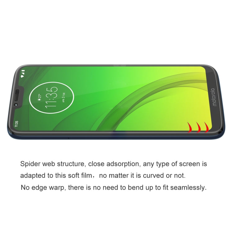 草帽王子 摩托羅拉Moto G7 Power 3D全屏保護軟膜 水凝膜