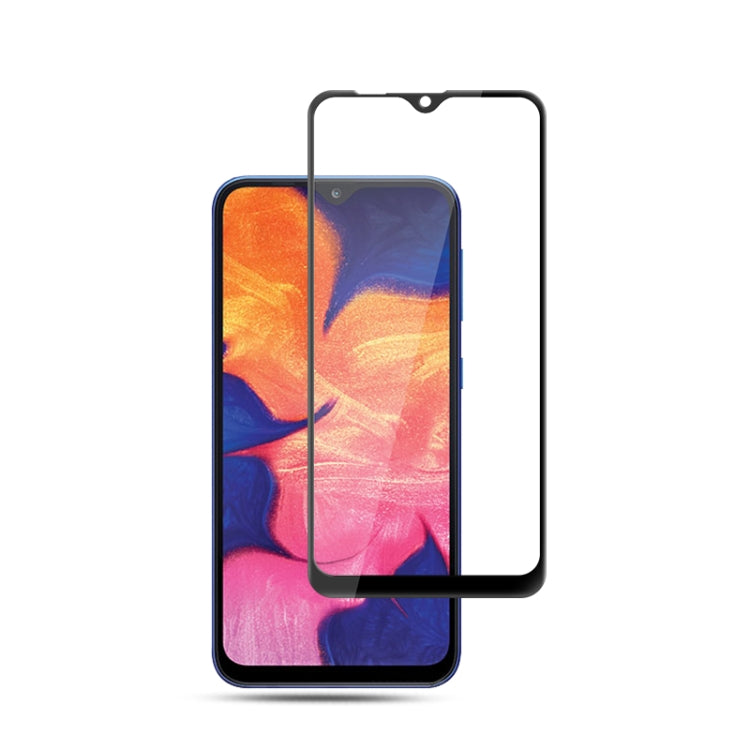 mocolo 三星 Galaxy A10 0.33mm 9H 2.5D全膠絲印全屏鋼化玻璃保護膜