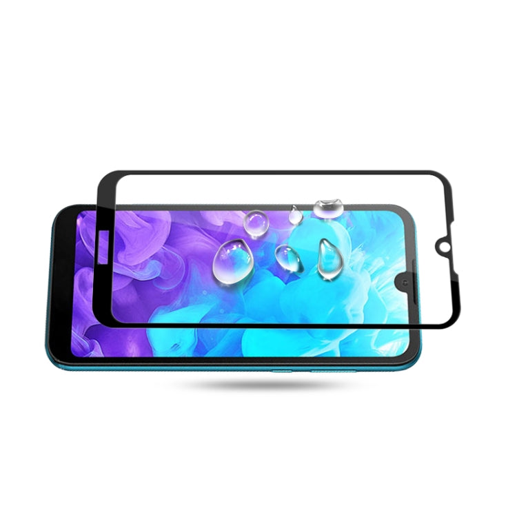 mocolo 華為 Y5 2019 / 榮耀 8S 0.33mm 9H 2.5D全膠全屏鋼化玻璃保護膜 (黑色）