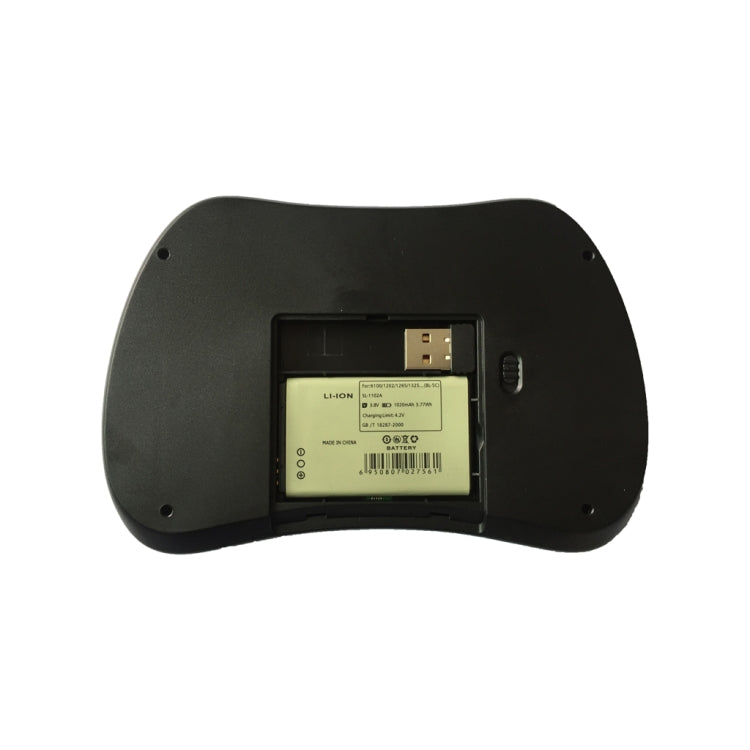 I8 Max 迷你無線鍵盤,創新設計超大觸摸板，七彩絢麗背光顏色