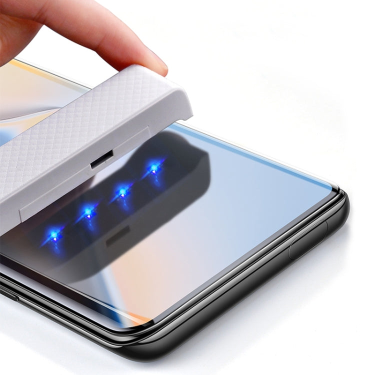 mocolo Oneplus 7 Pro 9H 3D 全屏曲面UV保護膜 (透明）