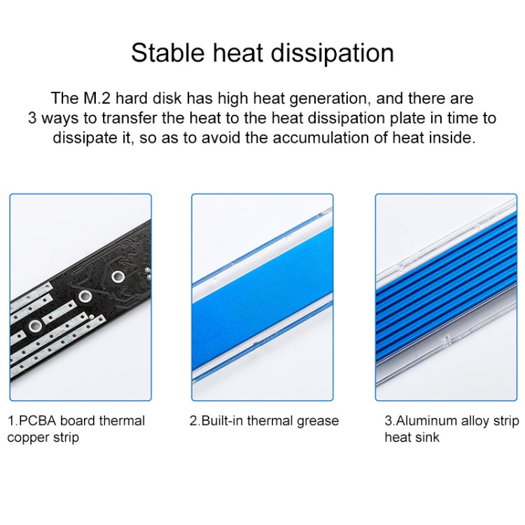 ORICO TCM2M-C3 M.2 SSD雙協議硬盤盒