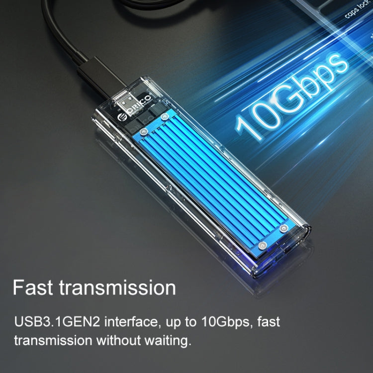 ORICO TCM2M-C3 M.2 SSD雙協議硬盤盒