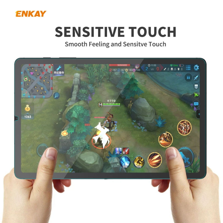 適用於三星Galaxy Tab S6 Lite 10.4 P610 / P615 ENKAY 草帽王子 0.33mm 9H 2.5D弧邊鋼化玻璃保護膜