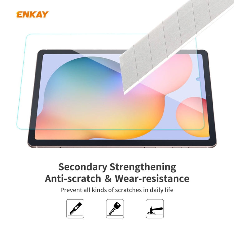 適用於三星Galaxy Tab S6 Lite 10.4 P610 / P615 ENKAY 草帽王子 0.33mm 9H 2.5D弧邊鋼化玻璃保護膜