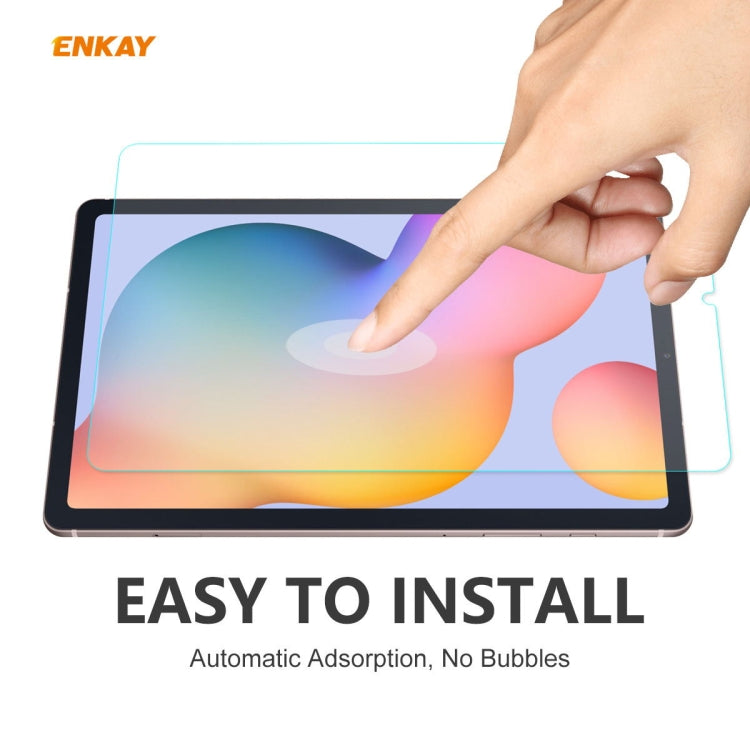 適用於三星Galaxy Tab S6 Lite 10.4 P610 / P615 ENKAY 草帽王子 0.33mm 9H 2.5D弧邊鋼化玻璃保護膜