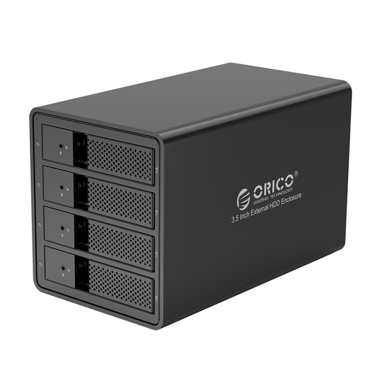 ORICO 9548U3-BK 3.5英寸USB3.0鋁合金四盤位硬盤櫃