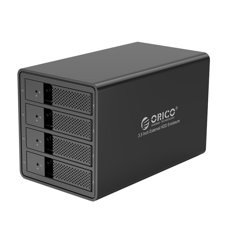 ORICO 9548RU3-BK 3.5英寸USB3.0鋁合金四盤位陣列櫃